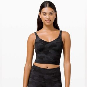 Lululemon Align Tank in camo; size 8